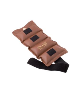 The Cuff Deluxe Ankle and Wrist Weight, Brown (10 lb.)