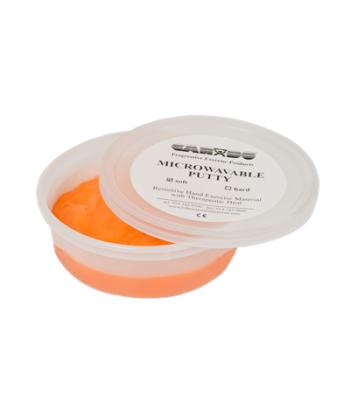 CanDo Microwavable Theraputty Exercise Material - 3 oz - Orange - Soft