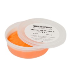 CanDo Microwavable Theraputty Exercise Material - 6 oz - Orange - Soft
