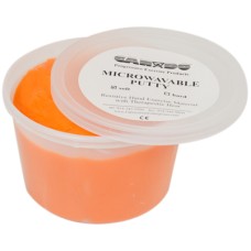 CanDo Microwavable Theraputty Exercise Material - 1 lb - Orange - Soft