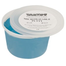 CanDo Microwavable Theraputty Exercise Material - 1 lb - Blue - Firm