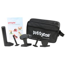 Puttycise Theraputty tool - 5-tool set (Knob, Peg, Key and Cap turn, L-bar), with bag