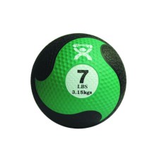 CanDo, Firm Medicine Ball, 9" Diameter, Green, 7 lbs.