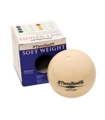 TheraBand Soft Weights ball - Tan - 0.5 kg, 1.1 lb