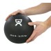 CanDo, Soft and Pliable Medicine Ball, 9" Diameter, Black, 15 lbs.