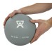 CanDo, Soft and Pliable Medicine Ball, 9" Diameter, Silver, 20 lbs.