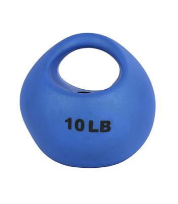 CanDo One Handle Medicine Ball - 10 lb - Blue