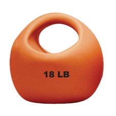 CanDo One Handle Medicine Ball - 18 lb - Gold
