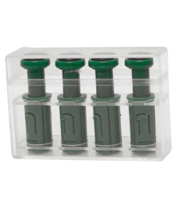 Digi-Flex Multi, 4 Additional Finger Buttons with Box, Green (Medium)