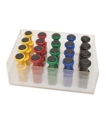 Digi-Flex Multi, 20 Additional Finger Buttons with Box (4 Each: Yellow through Black)