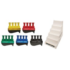 Digi-Flex LITE - Set of 5 (1 each: yellow, red, green, blue, black) with Plastic Stand