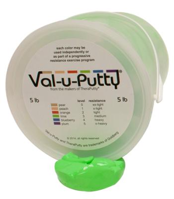 Val-u-Putty Exercise Putty - Lime (medium) - 5 lb