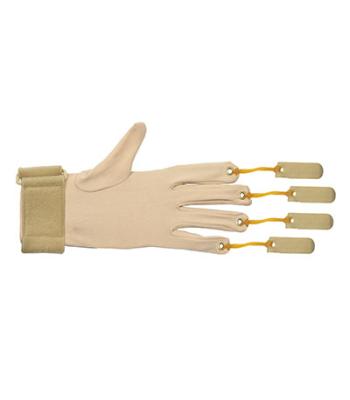 CanDo Deluxe Finger Flexion Glove, L/XL Left