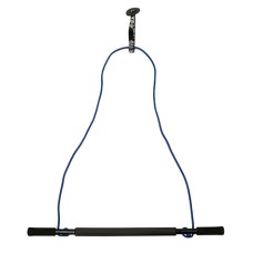 CanDo over door exercise bar and tubing, Blue - heavy