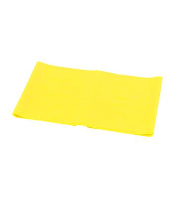 CanDo Low Powder Exercise Band - 4' length - Yellow - x-light