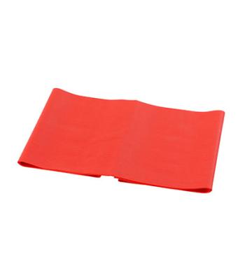 CanDo Low Powder Exercise Band - 4' length - Red - light