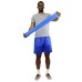 CanDo Low Powder Exercise Band - 6 yard roll - Blue - heavy