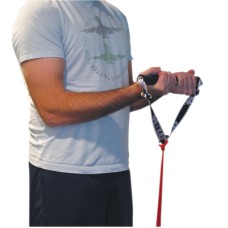 CanDo Exercise Band - Accessory - Foam Padded Adjustable Sports Handle - Each