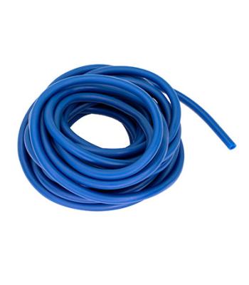 CanDo Low Powder Exercise Tubing - 25' roll - Blue - heavy