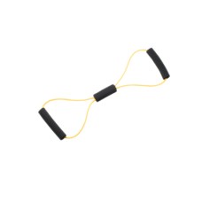 CanDo Tubing BowTie Exerciser - 22" - Yellow - x-light
