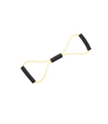 CanDo Tubing BowTie Exerciser - 22" - Yellow - x-light