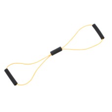 CanDo Tubing BowTie Exerciser - 30" - Yellow - x-light
