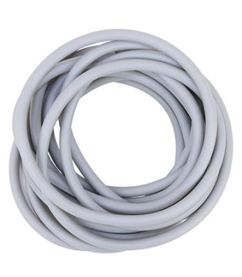CanDo Latex Free Exercise Tubing - 25' roll - Silver - xx-heavy