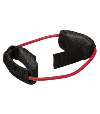 CanDo Exercise Tubing with Cuff Exerciser - 35" - Red - light