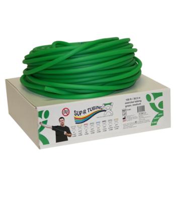 Sup-R Tubing - Latex Free Exercise Tubing - 100' dispenser roll - Green - medium