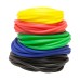 Sup-R Tubing - Latex Free Exercise Tubing - 25' rolls, 5-piece set (1 each: yellow, red, green, blue, black)