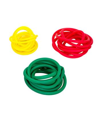 Sup-R Tubing latex-free tubing PEP pack easy (yellow, red, green)