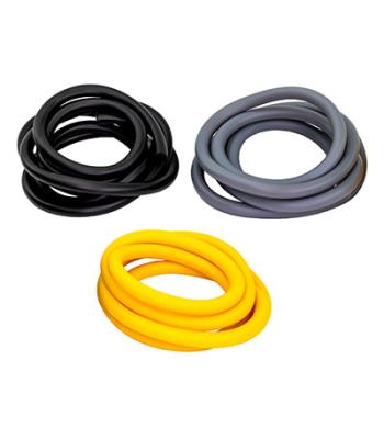 Sup-R Tubing latex-free tubing PEP pack, challenging (black, silver, gold)