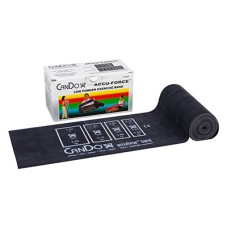 CanDo AccuForce Exercise Band - 6 yard roll - Black - x-heavy
