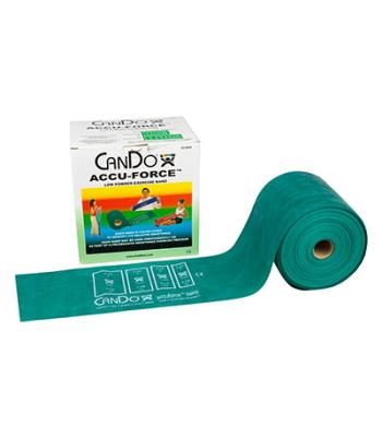 CanDo AccuForce Exercise Band - 50 yard roll - Green - medium