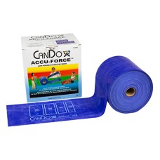 CanDo AccuForce Exercise Band - 50 yard roll - Blue - heavy