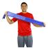 CanDo AccuForce Exercise Band - 50 yard rolls, 5-piece set (1 each: yellow, red, green, blue, black)