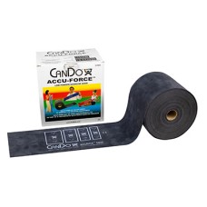 CanDo AccuForce Exercise Band - 50 yard roll - Black - x-heavy
