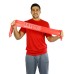 CanDo AccuForce Exercise Band - box of 40, 4-foot lengths - Red - light