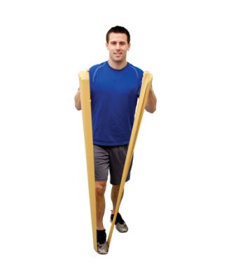 Val-u-Band Resistance Bands, Dispenser Roll, 50 Yds., Pineapple-Level 7/7, Contains Latex