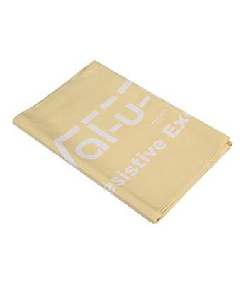 Val-u-Band Resistance Bands, Pre-Cut Strip, 5', Pear-Level 0/7, Contains Latex