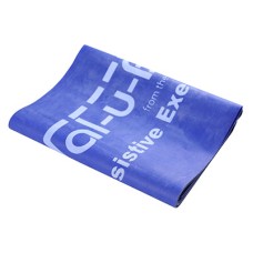 Val-u-Band Resistance Bands, Pre-Cut Strip, 5', Blueberry-Level 4/7, Contains Latex