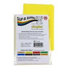 Sup-R Band Latex Free Exercise Band - 5-foot Singles, Yellow - x-light