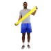 CanDo Low Powder Exercise Band - box of 40, 4' length - Yellow - x-light