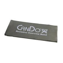 CanDo Low Powder Exercise Band - 5' length - Silver - xx-heavy