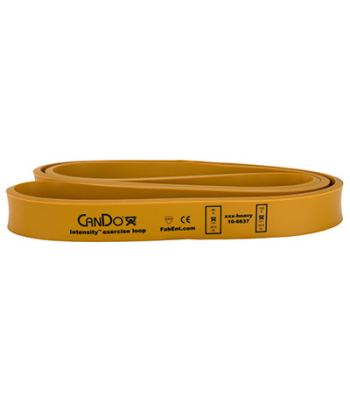 CanDo Intensity Loop, 40" Exerciser, XXX-Heavy, Gold, 85 - 120 lb