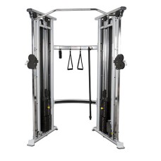 Inflight Fitness, Functional Trainer, Two Stacks, 4:1 Cable Pull, Rear Shrouds