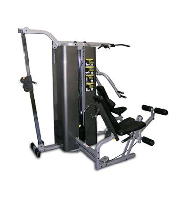 Inflight Fitness, Vanguard Training System, Four Stacks, Four Stations, Cable Crossover, 84" Beam, Full Shrouds