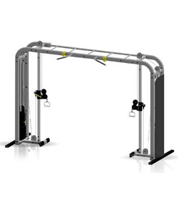 Inflight Fitness, Cable Cross-Over, Monkey Bar Crossbeam, Rear Shrouds