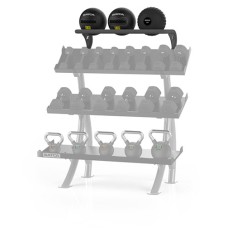 Batca Fitness Systems, Optional Ball Rack for 3 Tier 4' Dumbbell Rack