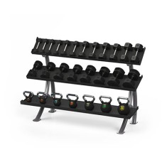Batca Fitness Systems, 3 Tier Dumbbell Rack, 6'